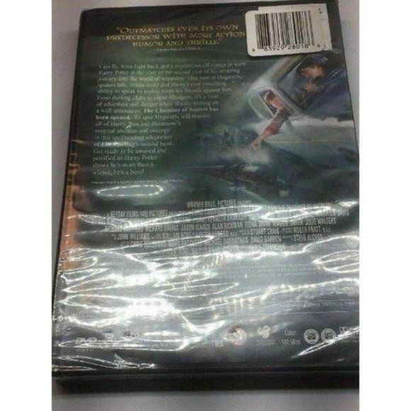Harry Potter  Chamber of Secrets Widescreen dvd  Sealed NEW - Picture 3 of 5